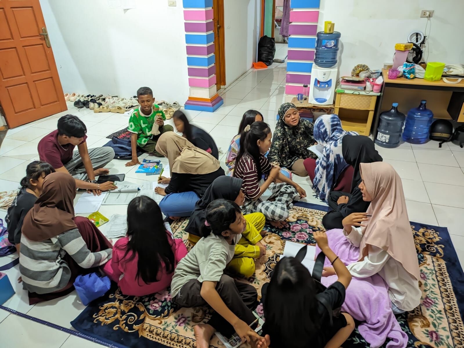 Kembangkan Bimbel - Ngaji, Mahasiswa PBA IAIN Syaikh Abdurrahman Siddik Bangka Belitung  Berinovasi di Ruang Masyarakat Bangka Tengah