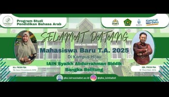 Selamat Datang Mahasiswa Baru Prodi Pendidikan Bahasa Arab Tahun 2025